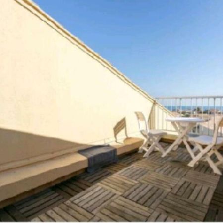 Ferienwohnung F3 Narbone-Plage Avec Solarium 250M De La Mer Vue Mer Et Clape Narbonne Plage Exterior foto